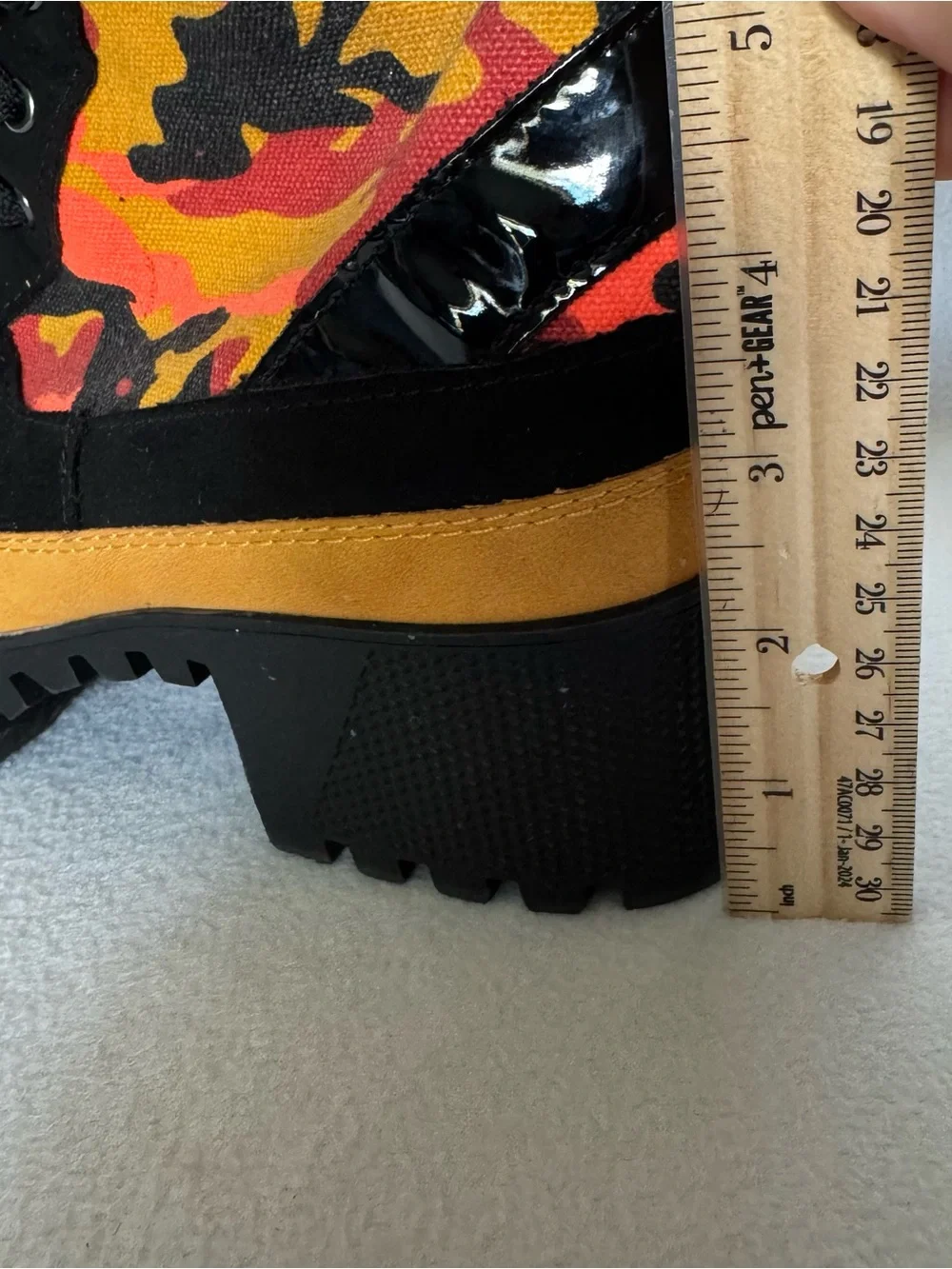 BAMBOO chunky platform